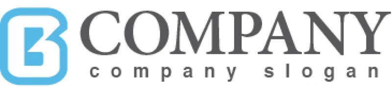 画像5: B・6・アルファベット・ロゴ・マークデザイン2069 (5)