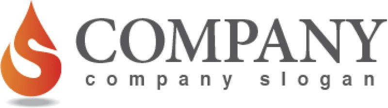 画像5: S・炎・水滴・上昇・グラデーション・アルファベット・ロゴ・マークデザイン2087 (5)