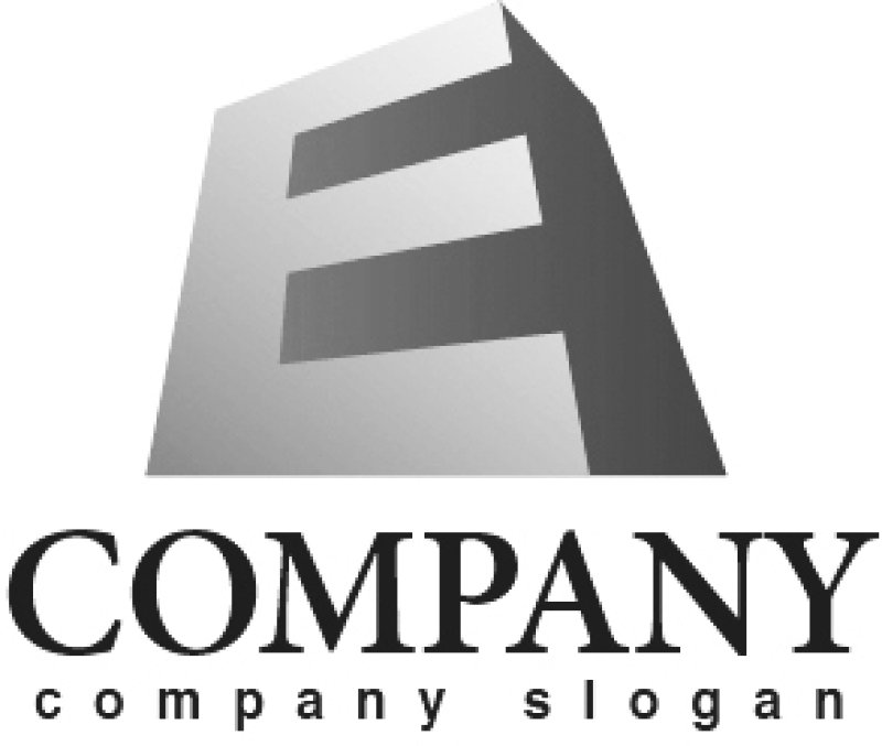 画像4: E・ビル・巨大・上昇・グラデーション・アルファベット・ロゴ・マークデザイン2097 (4)