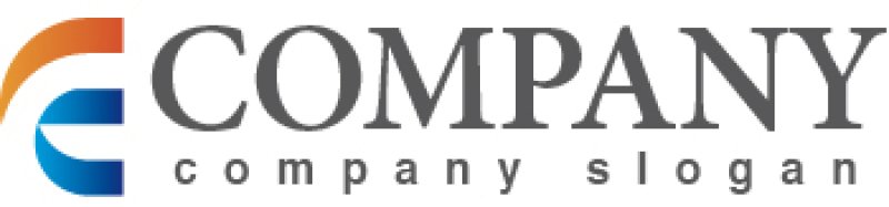 画像5: E・曲線・プラグ・アルファベット・ロゴ・マークデザイン2101 (5)