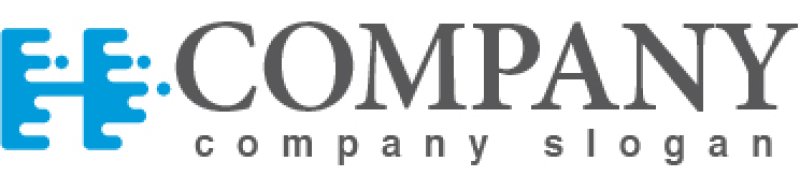 画像5: H・線・ペンキ・移動・アルファベット・ロゴ・マークデザイン2125 (5)