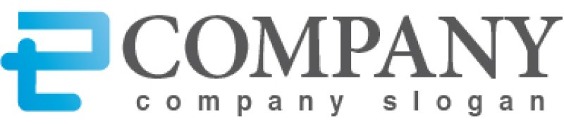 画像5: P・L・t・グラデーション・アルファベット・ロゴ・マークデザイン2130 (5)