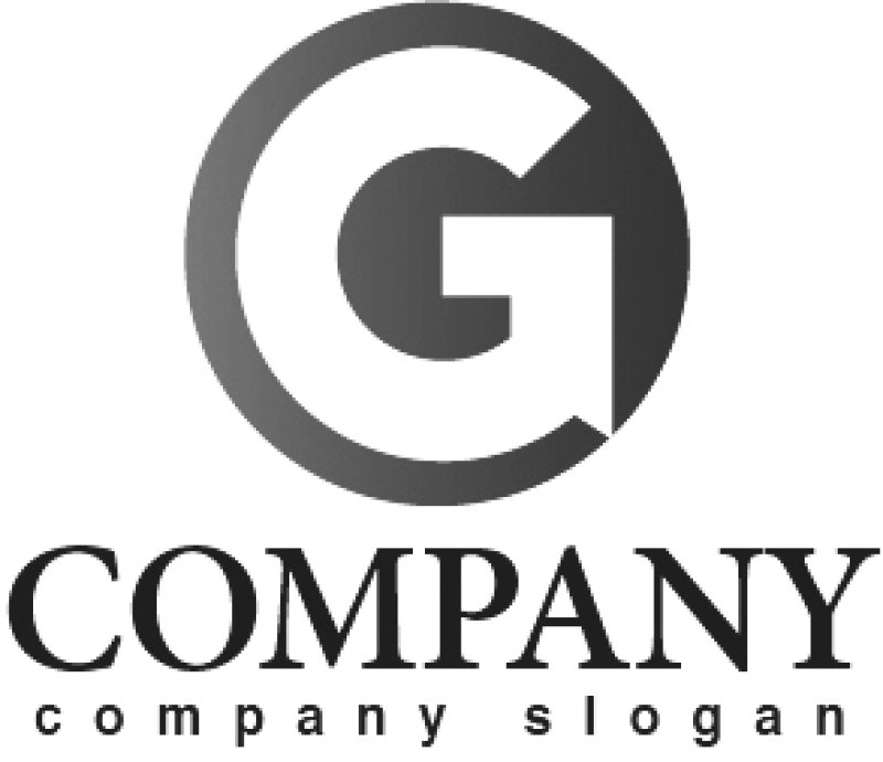 画像4: G・輪・シンプル・グラデーション・アルファベット・ロゴ・マークデザイン2135 (4)