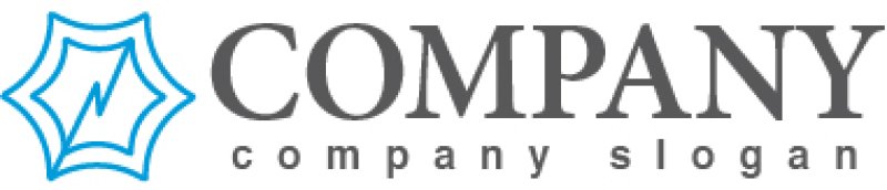 画像5: N・星・蜘蛛の巣・六角形・アルファベット・ロゴ・マークデザイン2152 (5)