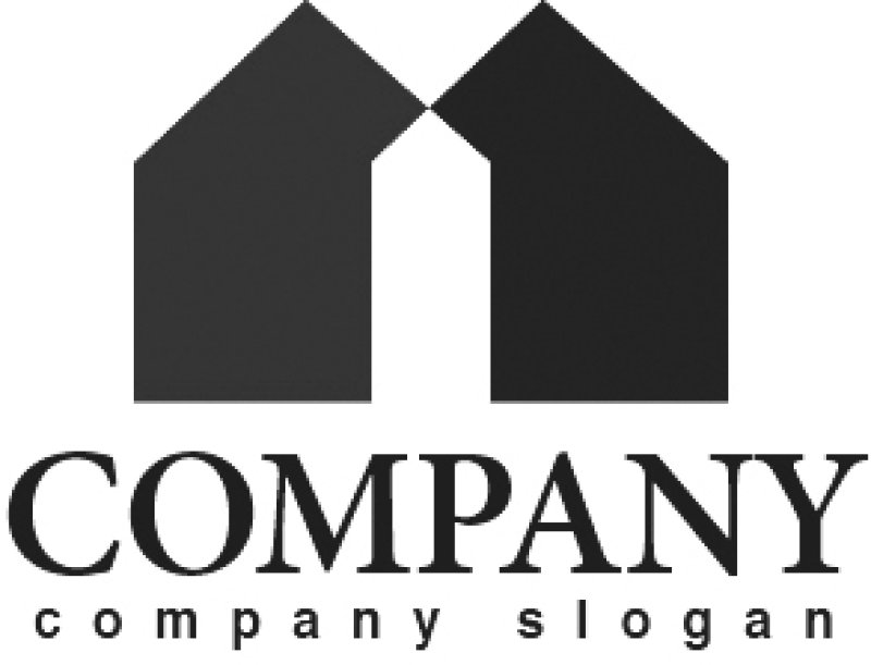 画像4: M・家・屋根・アルファベット・ロゴ・マークデザイン2172 (4)