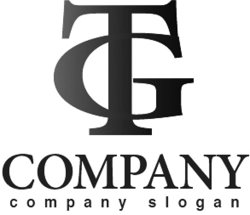 画像4: T・G・アルファベット・グラデーション・ロゴ・マークデザイン2180 (4)