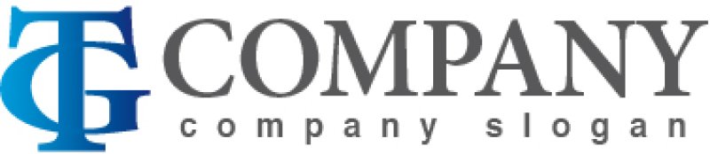 画像5: T・G・アルファベット・グラデーション・ロゴ・マークデザイン2180 (5)