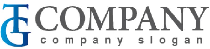 画像5: T・G・アルファベット・グラデーション・ロゴ・マークデザイン2181 (5)