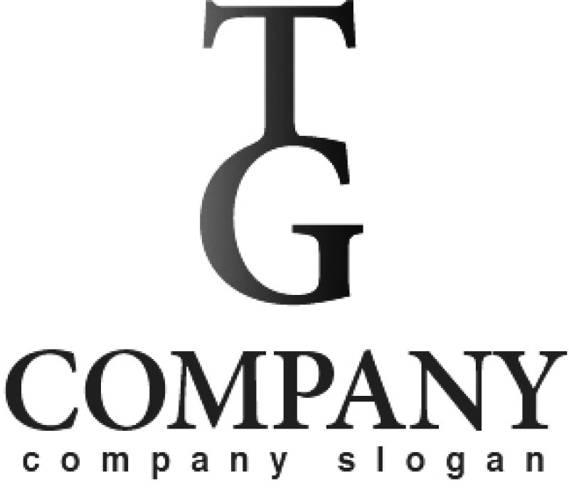画像4: T・G・バランス・アルファベット・グラデーション・ロゴ・マークデザイン2183 (4)