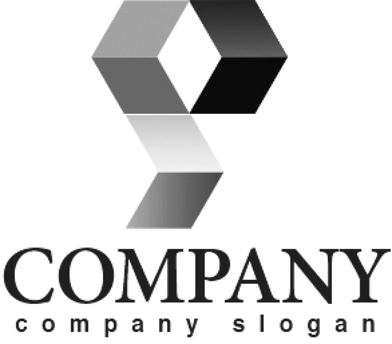 画像4: P・面・色・集合・アルファベット・ロゴ・マークデザイン2187 (4)