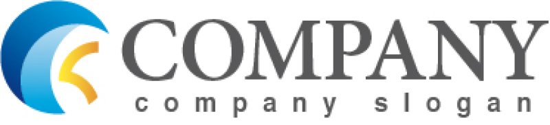 画像5: C・K・波・グラデーション・アルファベット・ロゴ・マークデザイン2221 (5)