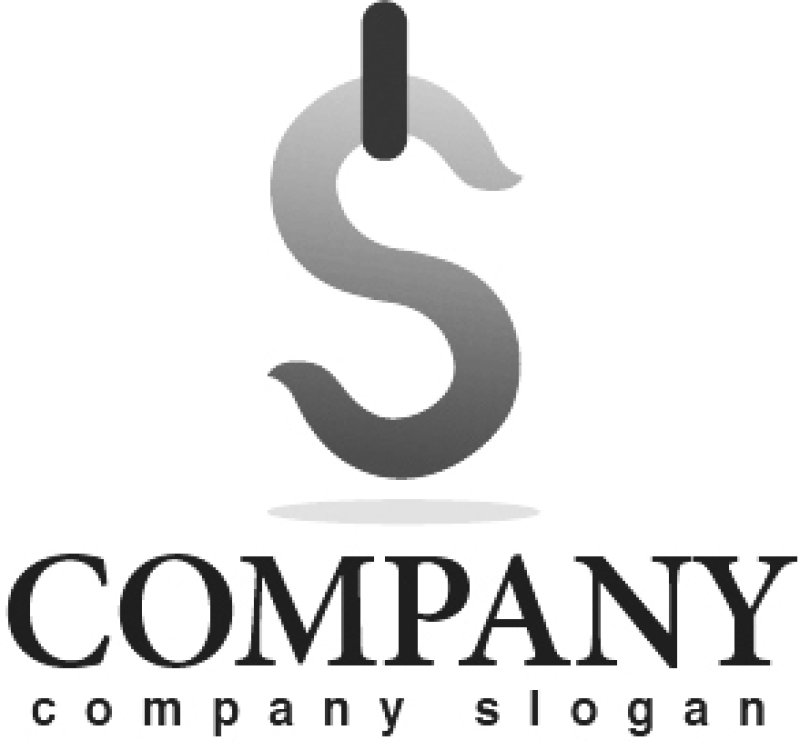 画像4: S・クレーン・鎖・アルファベット・ロゴ・マークデザイン2275 (4)