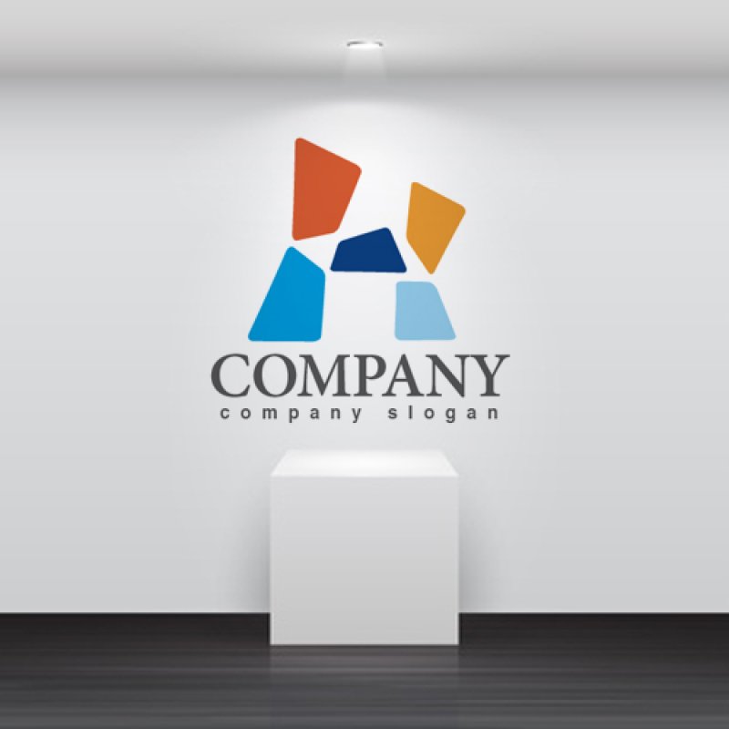 画像2: H・ブロック・人・アルファベット・ロゴ・マークデザイン2287 (2)