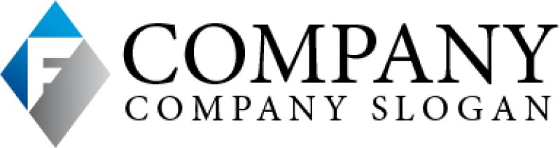 画像5: F・ひし形・アルファベット・グラデーション・ロゴ・マークデザイン2306 (5)