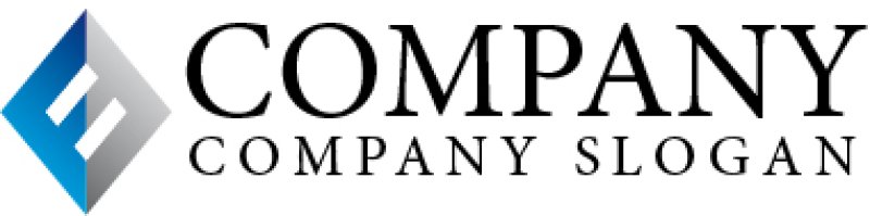 画像5: F・ひし形・対称・アルファベット・グラデーション・ロゴ・マークデザイン2310 (5)