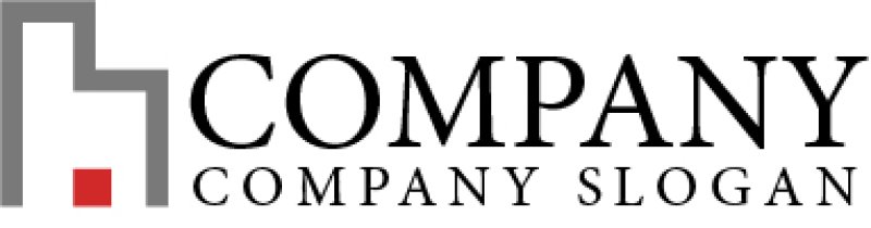 画像5: h・ビル・線・アルファベット・ロゴ・マークデザイン2331 (5)