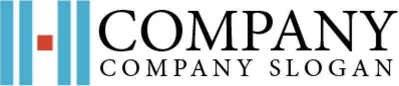 画像5: H・ビル・線・エレベーター・アルファベット・ロゴ・マークデザイン2332 (5)