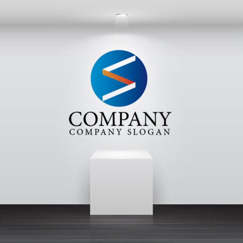 画像2: S・輪・線・アルファベット・グラデーション・ロゴ・マークデザイン2354 (2)