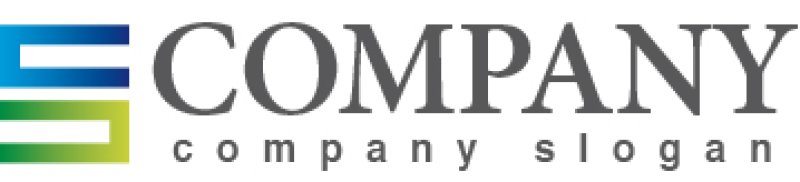 画像5: S・ビル・上昇・線・アルファベット・グラデーション・ロゴ・マークデザイン2381 (5)