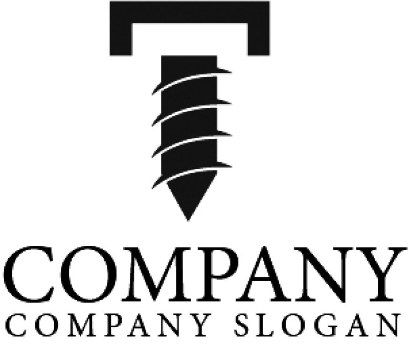 画像4: T・ネジ・アルファベット・ロゴ・マークデザイン2386 (4)