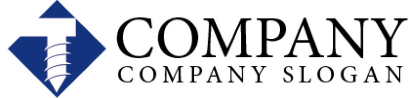 画像5: T・ネジ・四角・アルファベット・ロゴ・マークデザイン2388 (5)