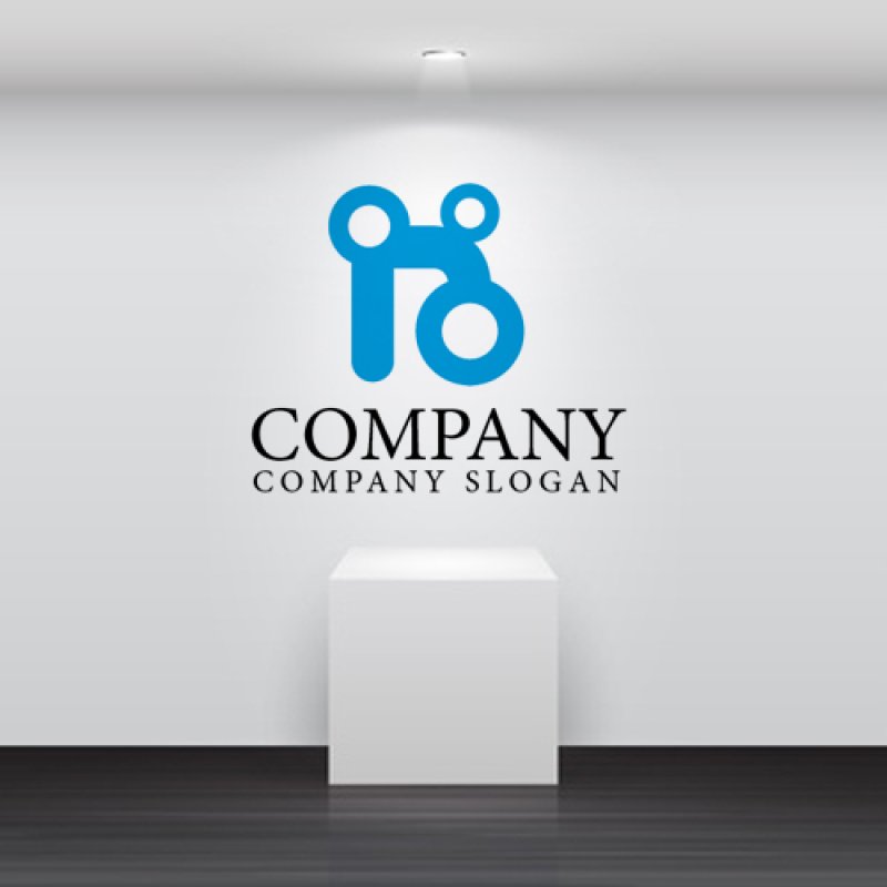 画像2: n・輪・つながり・アルファベット・ロゴ・マークデザイン2418 (2)