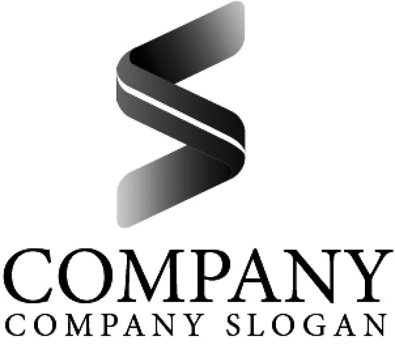 画像4: S・バネ・線・回転・アルファベット・グラデーション・ロゴ・マークデザイン2426 (4)