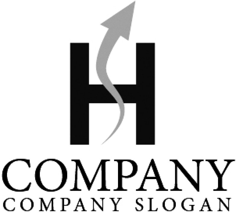 画像4: H・矢印・S・アルファベット・上昇・ロゴ・マークデザイン2441 (4)