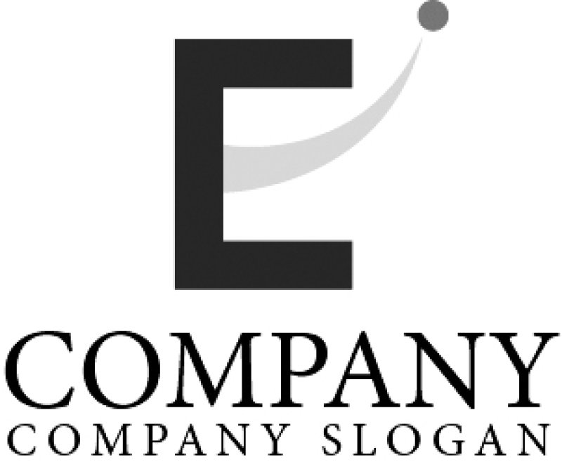 画像4: E・曲線・上昇・アルファベット・ロゴ・マークデザイン2442 (4)