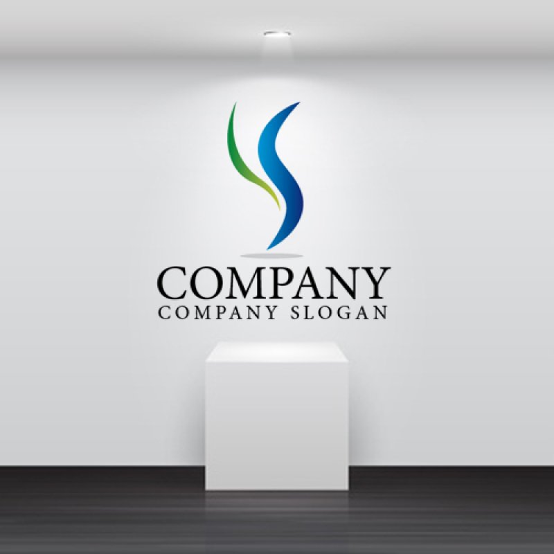 画像2: Y・S・曲線・アルファベット・グラデーション・ロゴ・マークデザイン2464 (2)