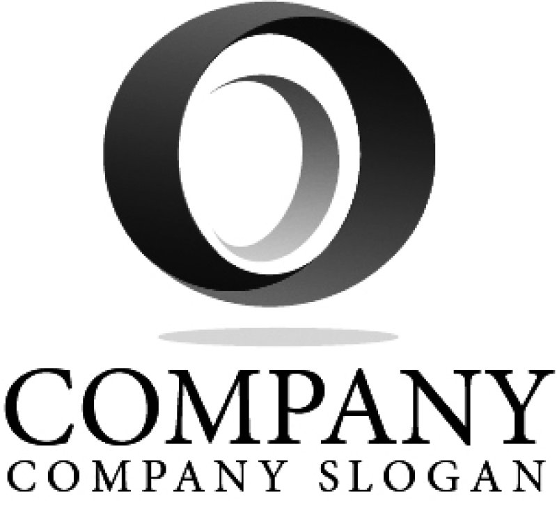 画像4: O・目・輪・楕円・波・アルファベット・グラデーション・ロゴ・マークデザイン2483 (4)