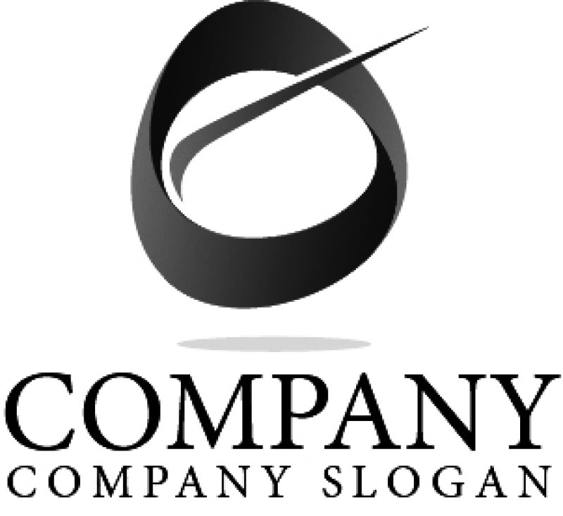 画像4: O・輪・曲線・上昇・アルファベット・グラデーション・ロゴ・マークデザイン2485 (4)