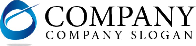 画像5: O・輪・曲線・上昇・アルファベット・グラデーション・ロゴ・マークデザイン2485 (5)