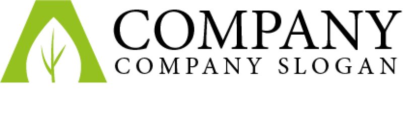 画像3: A・葉・アルファベットロゴ・マークデザイン248 (3)