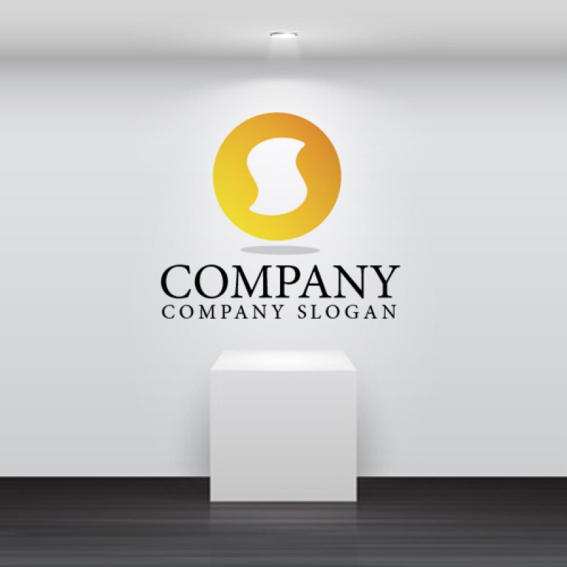 画像2: S・アルファベット・太陽・グラデーション・ロゴ・マークデザイン2492 (2)