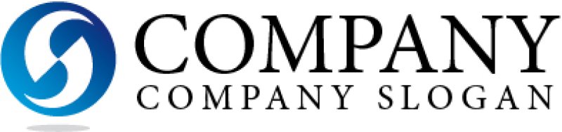 画像5: S・輪・曲線・回転・アルファベット・グラデーション・ロゴ・マークデザイン2494 (5)