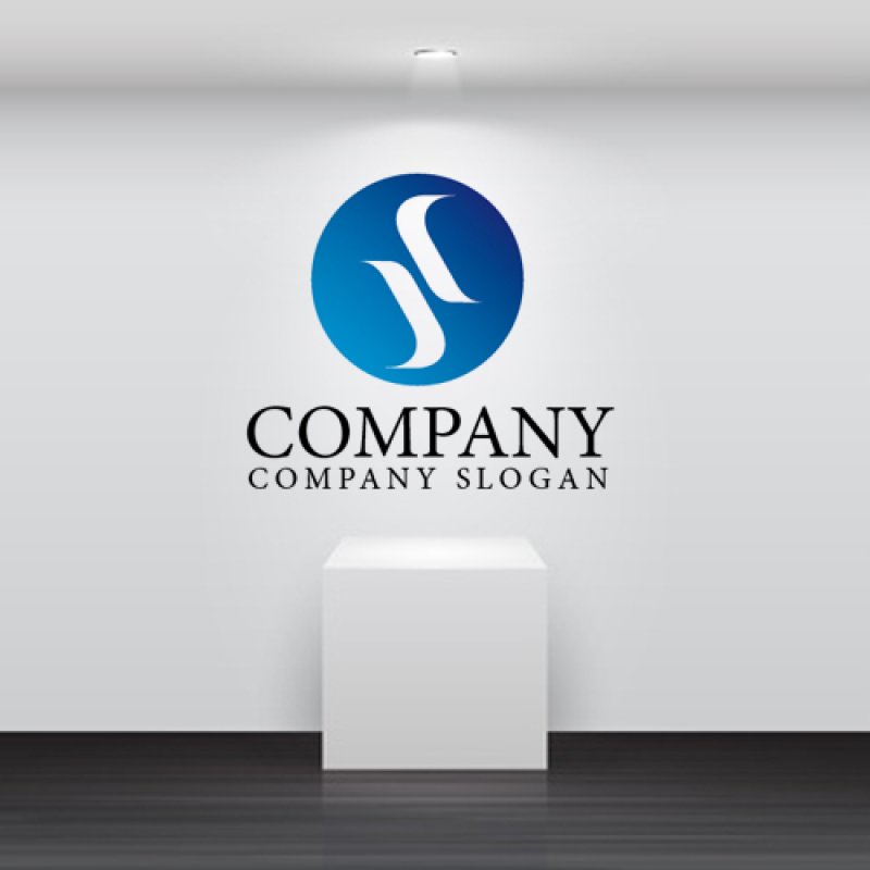 画像2: S・輪・曲線・対象・アルファベット・グラデーション・ロゴ・マークデザイン2498 (2)