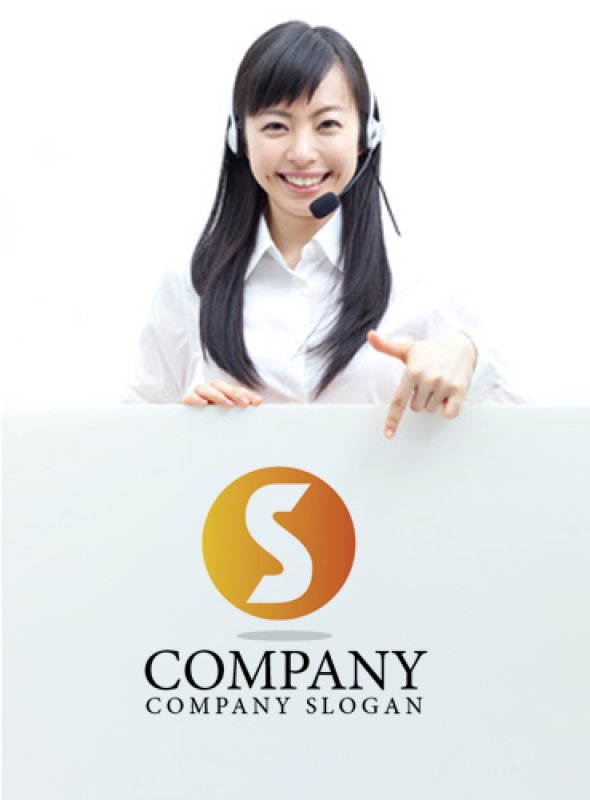 画像3: S・曲線・球・グラデーション・アルファベット・ロゴ・マークデザイン2500 (3)