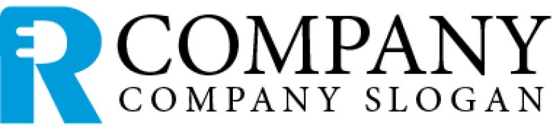 画像5: R・プラグ・コンセント・アルファベット・ロゴ・マークデザイン2508 (5)