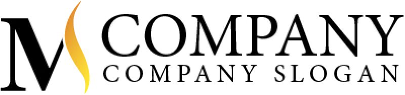 画像5: M・曲線・S・シンプル・ロゴ・マークデザイン2518 (5)