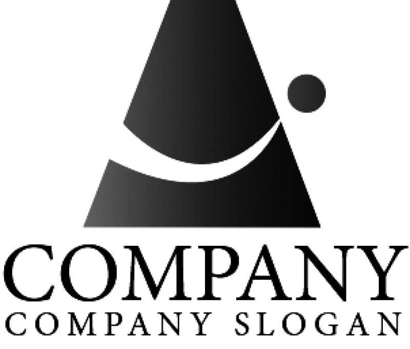 画像4: A・曲線・上昇・山・アルファベット・グラデーション・ロゴ・マークデザイン2529 (4)