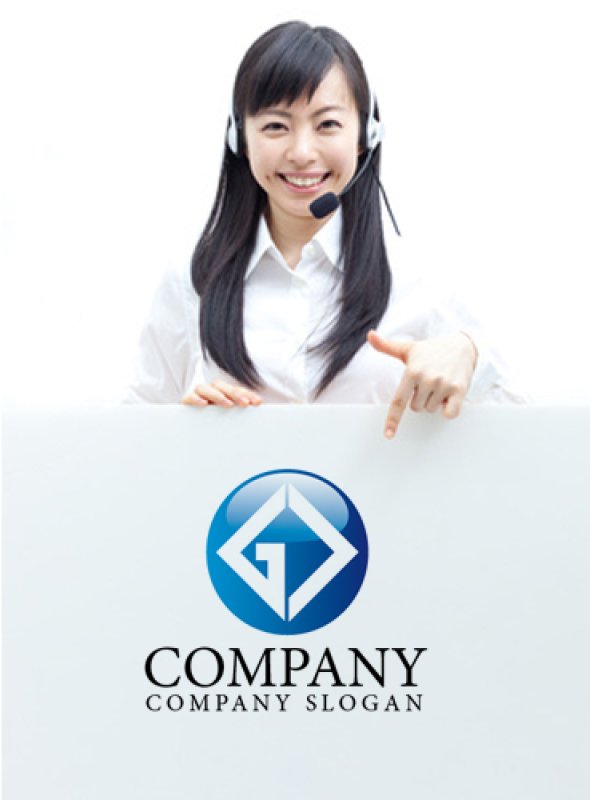 画像3: G・D・輪・アルファベット・グラデーション・ロゴ・マークデザイン2546 (3)