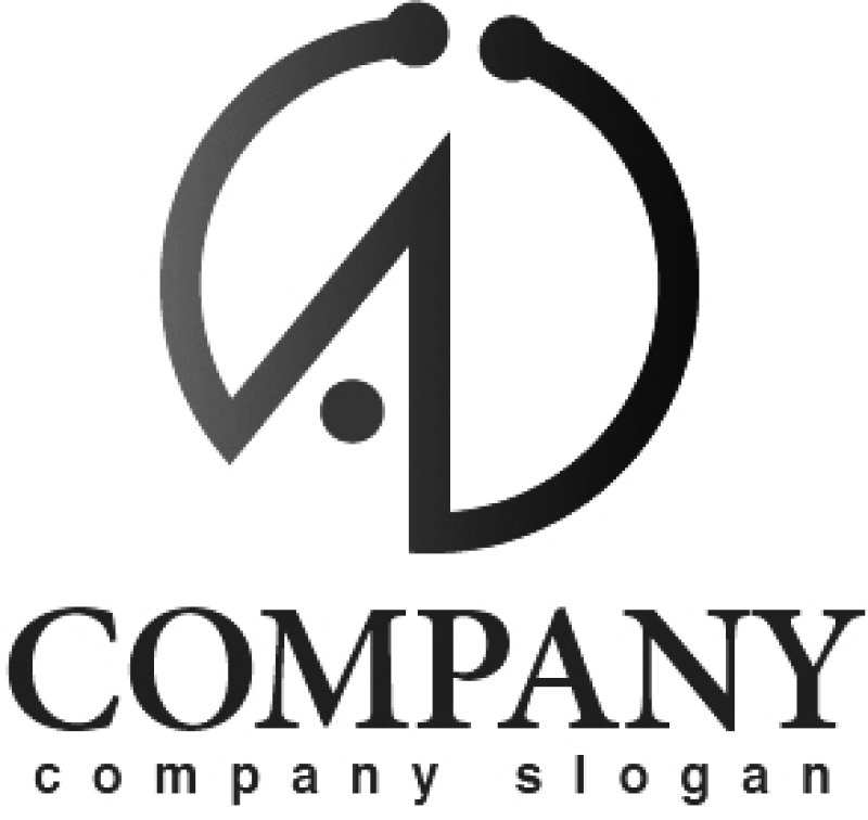 画像4: A・人・輪・力もち・アルファベット・グラデーション・ロゴ・マークデザイン2552 (4)