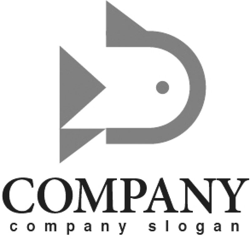 画像4: D・魚・三角・前進・アルファベット・ロゴ・マークデザイン2559 (4)