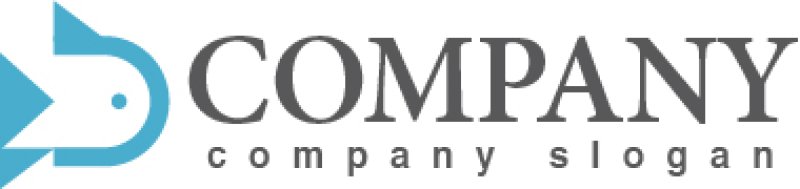 画像5: D・魚・三角・前進・アルファベット・ロゴ・マークデザイン2559 (5)