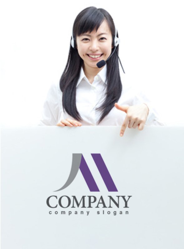 画像3: M・曲線・シンプル・アルファベット・ロゴ・マークデザイン2579 (3)