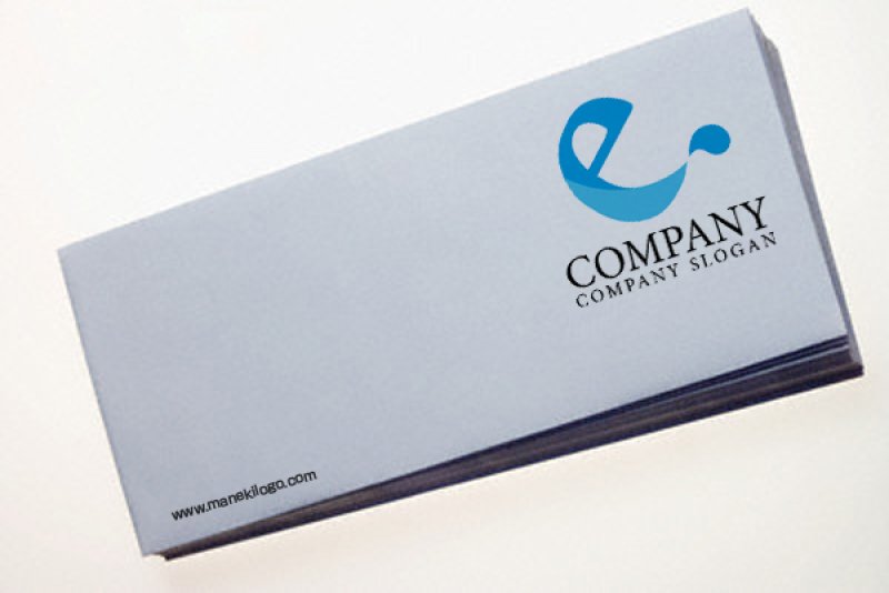 画像3: e・水滴ロゴ・マークデザイン257 (3)