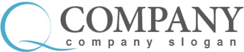 画像5: Q・輪・シンプル・曲線・アルファベット・ロゴ・マークデザイン2587 (5)