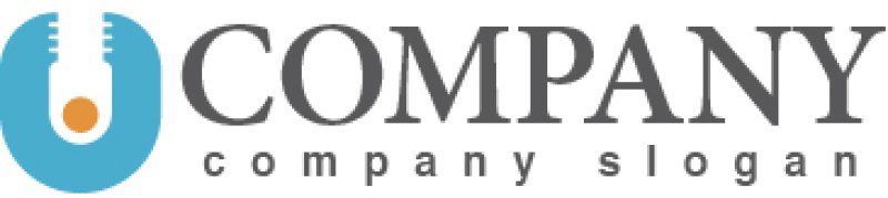 画像5: U・人・手・アルファベット・ロゴ・マークデザイン2595 (5)