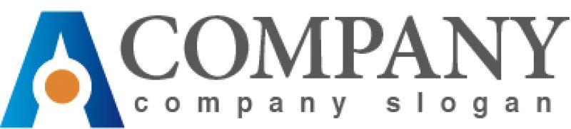 画像5: A・点・シンプル・アルファベット・グラデーション・ロゴ・マークデザイン2600 (5)